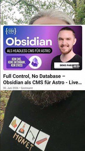 Markdown CMS with Obsidian: Why I’m Ditching WordPress and TYPO3