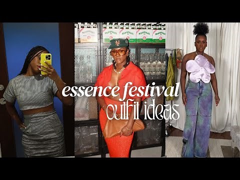 What Should I Wear to Essence Festival? Outfit Ideas & Try-on | Help me Pick!!! iknowlee