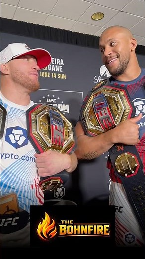 Justin Gaethje, Ciryl Gane celebrate UFC White House title wins
