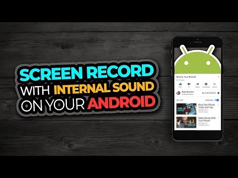 Android Screen Recorder With Internal Sound