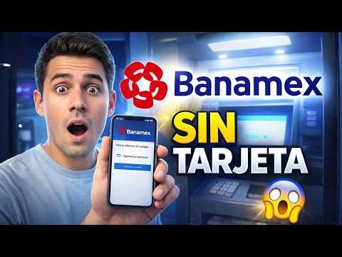 Cómo hacer un RETIRO SIN TARJETA desde tu App BANAMEX 🚀 ¡Saca EFECTIVO fácil HOY! 💸📱