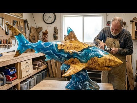 I Trapped This Shark In Epoxy - The Result Stunned Everyone.