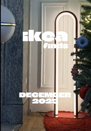 IKEA Finds – December 2025 During my monthly visit to IKEA, I discovered an incredible collection of outdoor lighting that can also work perfectly indoors. 1 – SOLVINDEN – solar-powered bollard light €14.99 2 – SOLVINDEN – solar-powered lamp – €16.99 3 – SOLVINDEN – outdoor floor lamp – €36.99