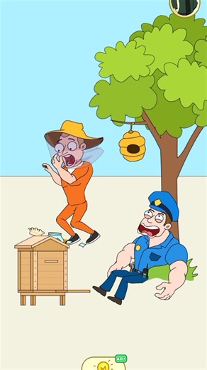 Prank Police 😂😱 Delete One Part Lvl.112 #funny #games