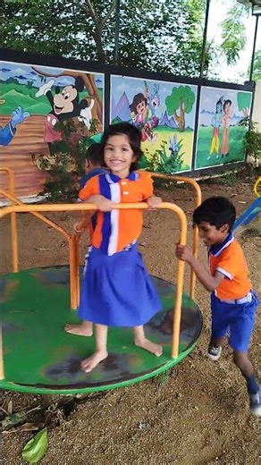 Yakshitha and Devansh-Playing at SVVP during JKG