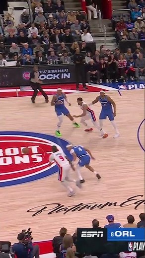 Defense To Offense: Ausar With The Pick 6 #nba #pistons #nbaplayoffs