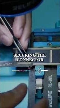 iPad 7 Charging Port Replacement Perfect Connector Alignment Before Soldering