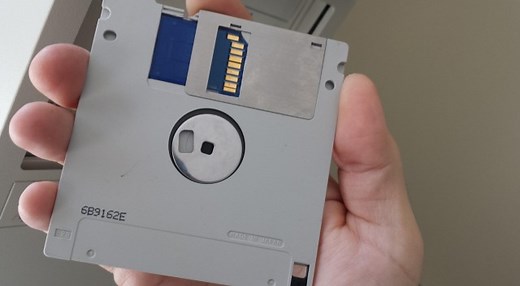 Clever hack creates the first 128GB 3.5-inch floppy drive