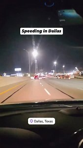 Drivers in the DFW apparently don’t follow speed limits. Via: pumkpiindaviis (Tik Tok) | Dallas Fingerprint