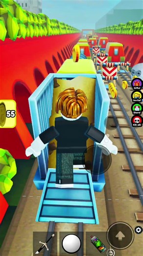 Roblox Subway surfers 4k videos 🔥🔥 #subwaysurfers #shorts #gaming
