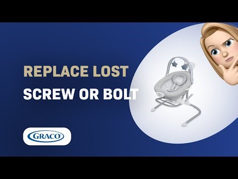 How to Replace Lost Screw/Bolt in Graco Soothe 'n Sway | Simple Fix!