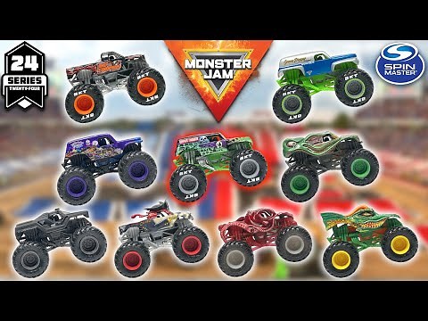 SPIN MASTER MONSTER JAM SERIES 24 | 1:64 SCALE