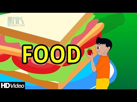 Nursery Rhymes "Foods Keeps You Healthy" ► Food Song for Children ♫