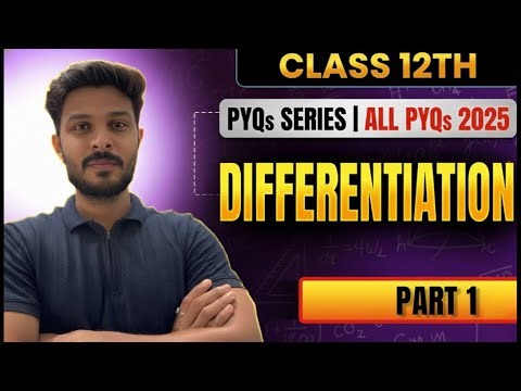 MHT CET 2025 Differentiation All PYQs Solved 🔥 | Most Repeated Questions | MHT CET 2026 Prep