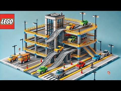 How to Make a LEGO Car Garage? Automated Parking Garage