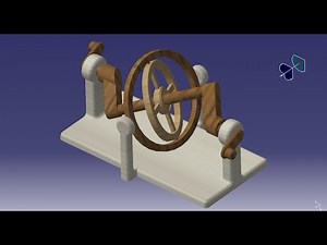 Assemblage et simulation d'un mecanisme CATIA V5