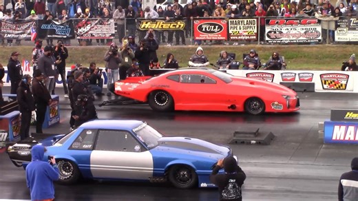 Fast Fox Body Mustang vs 2JZ Lexus - Import vs Domestic 1/4 Mile Drag Race #dragracing #wcf #importvsdomestic | Drag Racing and Car Stuff