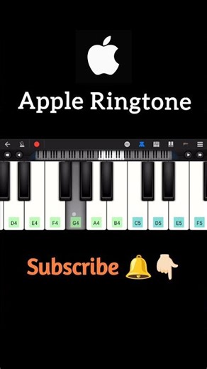 Apple iPhone Tune | Easy Piano Tutorial