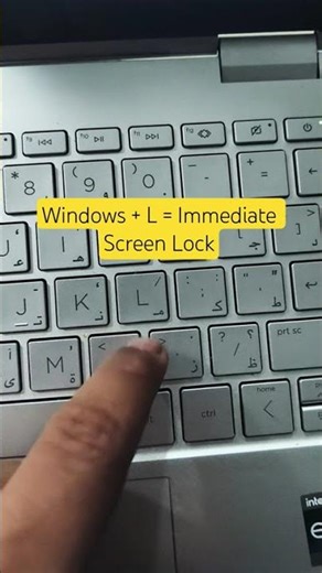 Screen Lock Shortcut Windows
