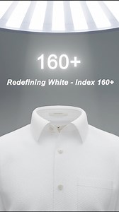 Known as India's brightest white shirts, with a CIE value exceeding 160, they maintain their brilliant whiteness wash after wash. Visit blackberrys.com or your nearest store. #Blackberrys #keeprising #Superwhites #BlackberrysShirts #BlackberrysMenswear | Blackberrys Menswear
