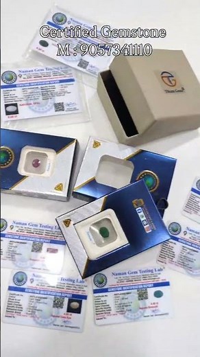 Certified Gemstones: IGI, GIA & Other Lab Reports Explained! | Real vs. Fake Gemstone | #gemstone