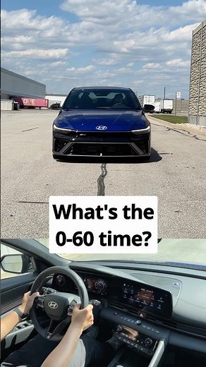 0-60 & Launch 2026 Hyundai Elantra N Line #autoreview #carreview #cars