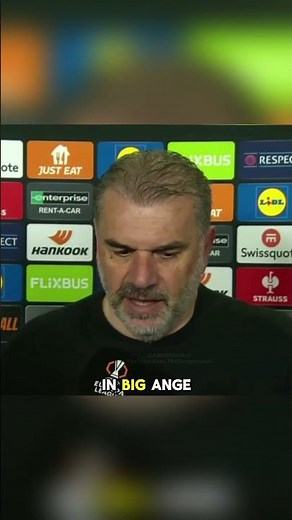 “I win things in my 2nd year” - Ange Postecoglou Postmatch Interview Tottenham 1-0 Manchester United