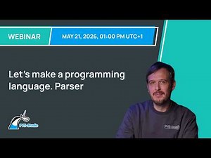 Let's make a programming language. Parser