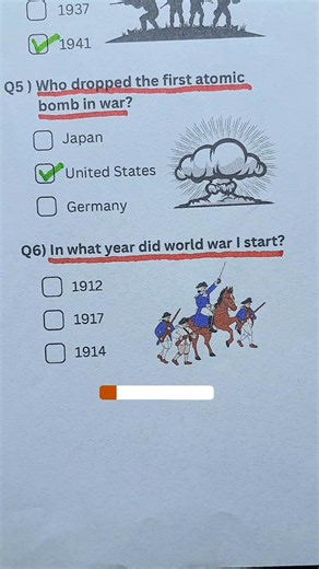 History Quiz—Can You Get 6/6? #quiz #QuizTime #LearnOn #generalknowledge #trivia | Factual Quiz
