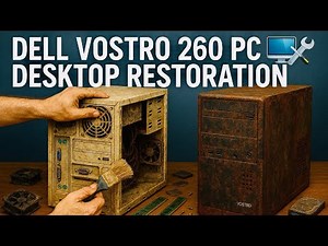 👍4K PC Restoration | Dell Vostro 260 | CPU Intel Core i5 2400s, 8GB RAM DDR3, Windows 11 24H2🖥️