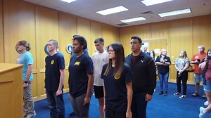 First Oath of Enlistment Ceremony, Indy MEPS, 1000 HRS, 11 August 2025. Army/Navy | Indianapolis MEPS, 6th Battalion, U.S. Military Entrance Processing Command