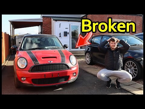 MINI COOPER DSC ABS TRACTION LIGHT ON EASY FIX!