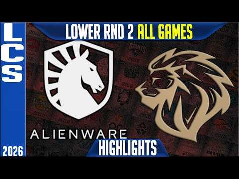 TLAW vs LYON Highlights ALL GAMES | LCS Round 2 2026 Playoffs | Team Liquid Alienware vs LYON