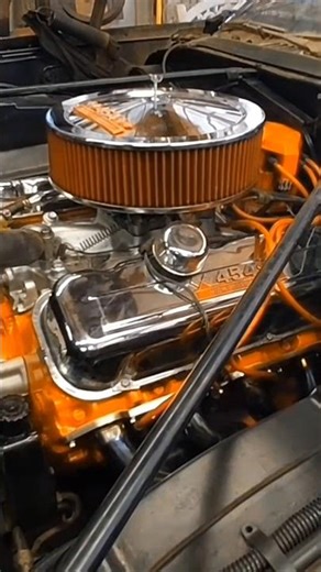 Built 454 big block chevy #shorts #fyp #new #music #cool #automobile #sound #loud #running #classic