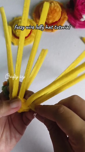 23K views · 168 reactions | Paanu gumawa ng luffy hat gamit Ang fuzzy wire #fuzzywire #fuzzywirehat #fuzzywirecrafts #diycraftsideas #fuzzywiretutorial | Crafty Ivy | Facebook