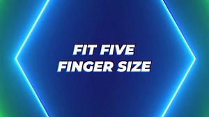 8 Pack Gaming Finger Sleeves for Mobile Gaming, 0.3mm Silver Fiber, Smooth Operation, Anti-Sweat, Extremely Thin, Nuozme Finger Sleeves Compatible with Mobile Phone Tablet Devices(Blue)