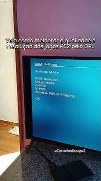 How to improve the resolution and quality of PS2 games on OPL