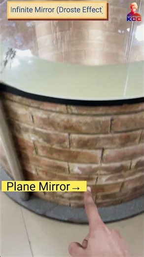 Droste Effect | Infinity Mirror Experiment 🤔| Science Experiments In Hindi #scienceexperiment