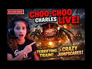 THE SCARIEST TRAIN RIDE! Choo-Choo Charles LIVE Jumpscares! Diya is Live.EPIC 113#shortsfeed #shorts