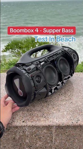 🌊 BASS RUNG CẢ BÃI BIỂN! JBL Boombox 4 SUPER BASS TEST (210W) #vua2hand