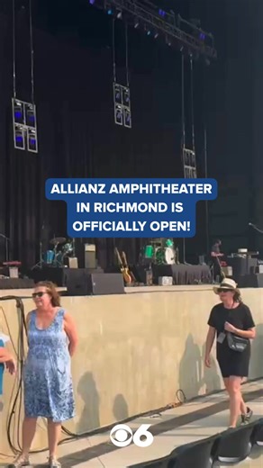 14K views · 97 reactions | It's official! Allianz Amphitheater officially opened Wednesday. Are you planning on checking it out soon? https://www.wtvr.com/news/local-news/allianz-amphitheater-opening-june-4-2025 | WTVR CBS 6 News | Facebook