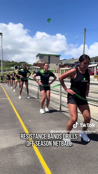 Explosive Netball Off Season Training with Silver Fern Sport Resistance Bands