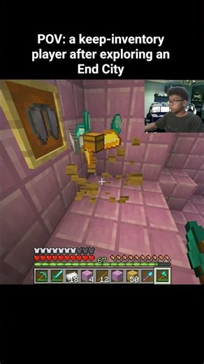 POV: a keep-inventory player after exploring an End City