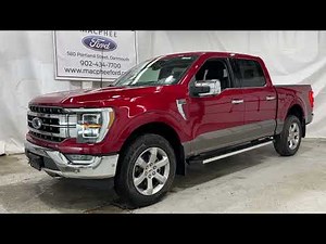 Rapid Red 2022 Ford F-150 Lariat 502A Review! Exterior, Interior, Tech!