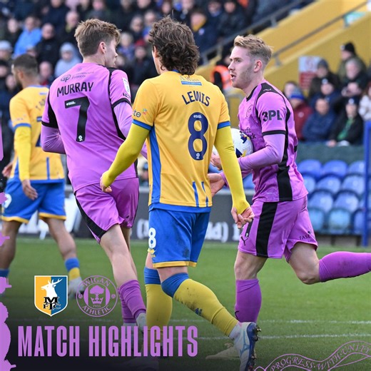 💪 A valuable point away from home! 📺 Match highlights of yesterday's 1-1 draw at Mansfield Town are available to watch.👇 #wafc 🟣⚫ | Wigan Athletic