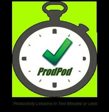 ProdPod: Episode 82 -- Procrasti-Doing
