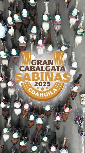 ¡Así se vivió la Gran Cabalgata de Sabinas 2025! Más de 10 mil cabalgantes participaron en esta increíble jornada llena de tradición, alegría y orgullo norteño. #CoahuilaPaDelante #APasosDeGigante Manolo Jiménez Salinas Secretaría de Turismo y Pueblos Mágicos de Coahuila Sabinas Ahora Contigo | Gobierno del Estado De Coahuila