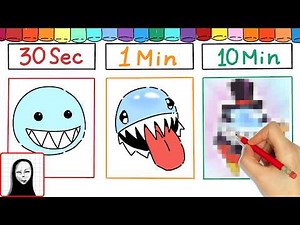 How to draw Bubble in 30Sec.1Min.10Min | TADC | The Amazing Digital Circus