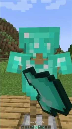 Minecraft Armor Swapper💀#minecraft #shorts