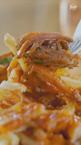 85K views · 417 reactions | Guy Fieri dives into a New Mexican spin on poutine with fries covered in braised bison short ribs, red chile gravy and cheese curds 朗襤 Find it at ACEQ! Watch #DDD with Guy Fieri Fridays at 9|8c and stream on Max: https://streamonm.ax/49k0byb! #StreamOnMax | Food Network | Facebook
